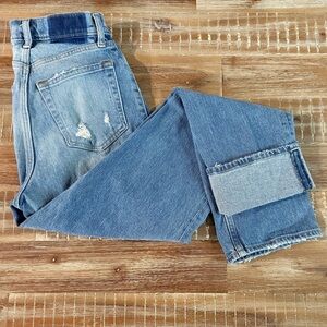 Abercrombie & Fitch The 90s Straight Ultra High Rise 25 Curve Love jeans denim
